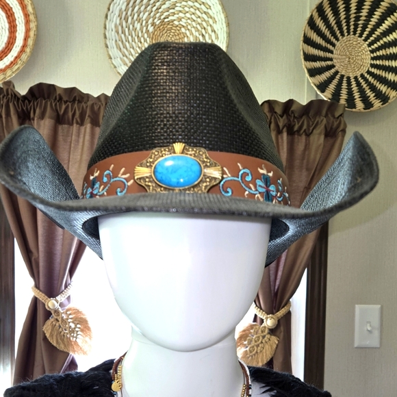 Accessories - New! Fedora Cowgirl Hat